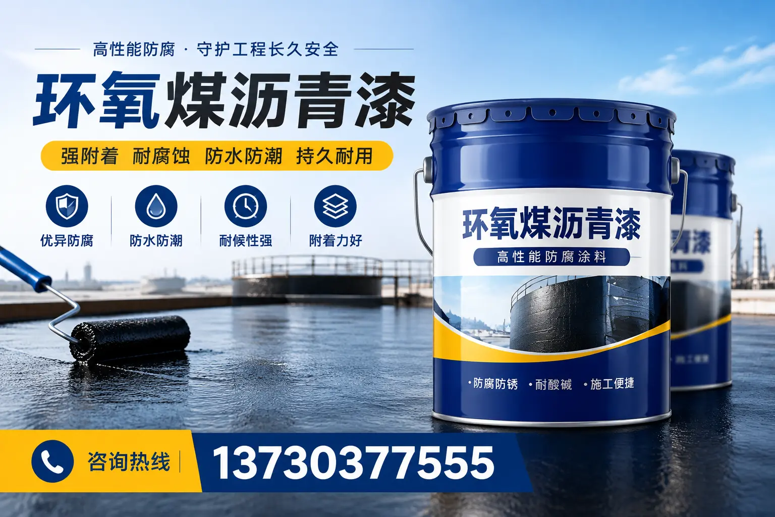 如何判断环氧煤沥青漆的质量?齐河消费者指南